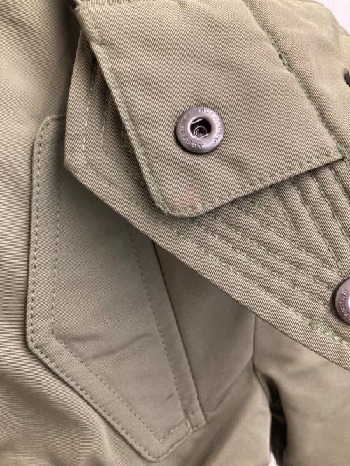 BURBERRY CHILDREN（バーバリー チルドレン）BURBERRY CHILDREN (バーバリー チルドレン) フーデッドコート グリーン サイズ:4Yの古着・服飾アイテム