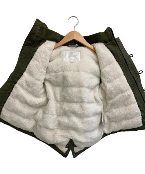 BURBERRY CHILDREN（バーバリー チルドレン）BURBERRY CHILDREN (バーバリー チルドレン) フーデッドコート グリーン サイズ:4Yの古着・服飾アイテム