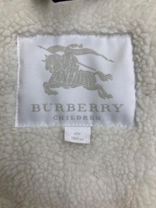 BURBERRY CHILDREN（バーバリー チルドレン）BURBERRY CHILDREN (バーバリー チルドレン) フーデッドコート グリーン サイズ:4Yの古着・服飾アイテム