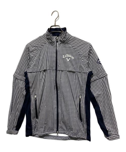 Callaway（キャロウェイ）Callaway (キャロウェイ) レインウェア セットアップ ブラック×ホワイト サイズ:Sの古着・服飾アイテム