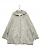 ETRE TOKYOエトレトウキョウ）の古着「スリットスリーブニットポンチョ」｜グレー