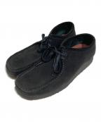 CLARKSクラークス）の古着「Wallabee/ワラビー/デザートブーツ」｜ブラック