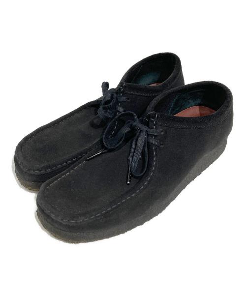 CLARKS（クラークス）CLARKS (クラークス) Wallabee/ワラビー/デザートブーツ ブラック サイズ:27.5cmの古着・服飾アイテム
