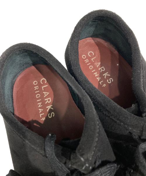 CLARKS（クラークス）CLARKS (クラークス) Wallabee/ワラビー/デザートブーツ ブラック サイズ:27.5cmの古着・服飾アイテム