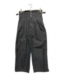 IRENISA（イレニサ）の古着「HIGH WAIST PANTS」｜ブラック