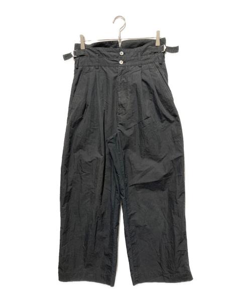IRENISA（イレニサ）IRENISA (イレニサ) HIGH WAIST PANTS ブラック サイズ:Mの古着・服飾アイテム