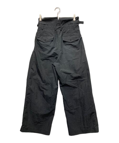 IRENISA（イレニサ）IRENISA (イレニサ) HIGH WAIST PANTS ブラック サイズ:Mの古着・服飾アイテム