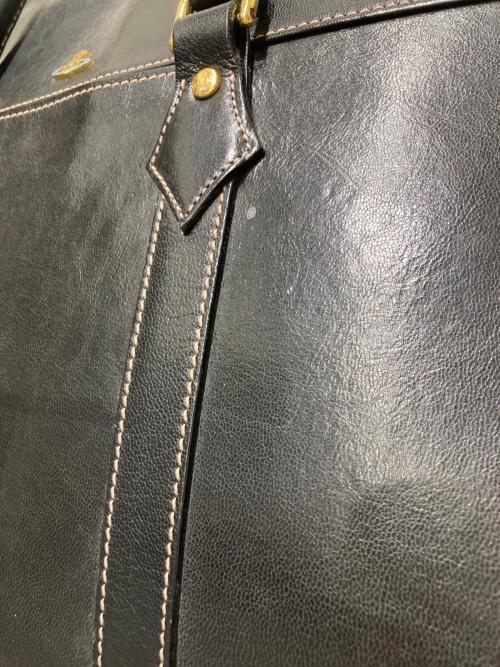 Vivienne Westwood（ヴィヴィアンウエストウッド）Vivienne Westwood (ヴィヴィアンウエストウッド) オーブレザービジネスバッグ ブラックの古着・服飾アイテム