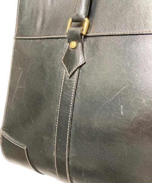 Vivienne Westwood（ヴィヴィアンウエストウッド）Vivienne Westwood (ヴィヴィアンウエストウッド) オーブレザービジネスバッグ ブラックの古着・服飾アイテム