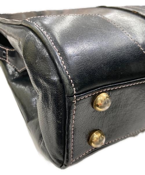 Vivienne Westwood（ヴィヴィアンウエストウッド）Vivienne Westwood (ヴィヴィアンウエストウッド) オーブレザービジネスバッグ ブラックの古着・服飾アイテム