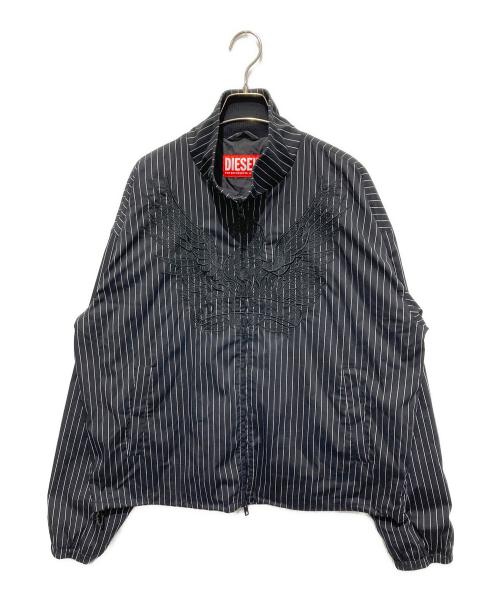 DIESEL（ディーゼル）DIESEL (ディーゼル) ジップアップジャケット/J-CORSAR-NJCA ブラック サイズ:46の古着・服飾アイテム