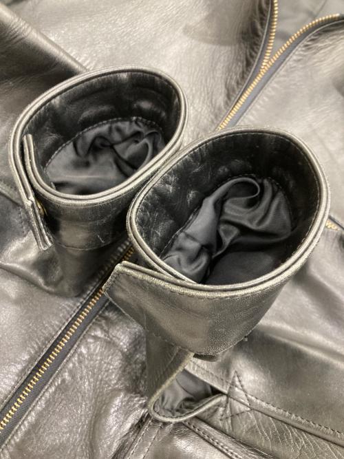 Y's for men（ワイズフォーメン）Y's for men (ワイズフォーメン) 02AW　ホースレザージャケット ブラック サイズ:2の古着・服飾アイテム