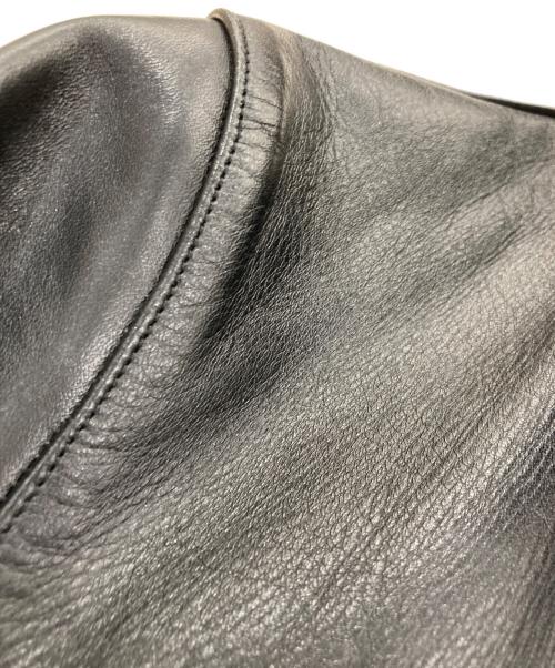Y's for men（ワイズフォーメン）Y's for men (ワイズフォーメン) 02AW　ホースレザージャケット ブラック サイズ:2の古着・服飾アイテム