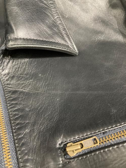 Y's for men（ワイズフォーメン）Y's for men (ワイズフォーメン) 02AW　ホースレザージャケット ブラック サイズ:2の古着・服飾アイテム