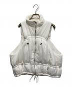 ENFOLDエンフォルド）の古着「PADDED VEST」｜ホワイト