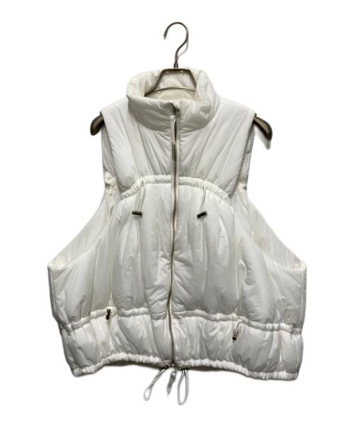 ENFOLD（エンフォルド）ENFOLD (エンフォルド) PADDED VEST ホワイト サイズ:38の古着・服飾アイテム