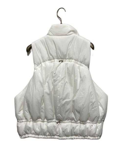 ENFOLD（エンフォルド）ENFOLD (エンフォルド) PADDED VEST ホワイト サイズ:38の古着・服飾アイテム