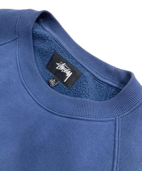 stussy（ステューシー）stussy (ステューシー) RELAXED CREW ネイビー サイズ:Lの古着・服飾アイテム