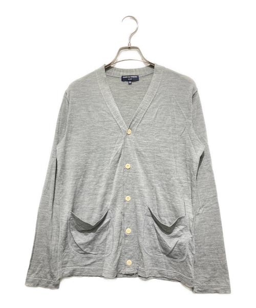 COMME des GARCONS HOMME（コムデギャルソン オム）COMME des GARCONS HOMME (コムデギャルソン オム) 12AW カーディガン グレー サイズ:XSの古着・服飾アイテム