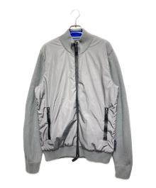 BOSS HUGO BOSS（ボス ヒューゴボス）の古着「切替ジャケット」｜グレー