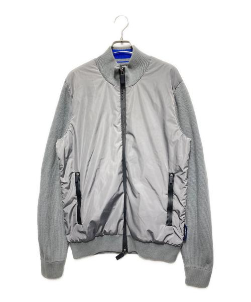 BOSS HUGO BOSS（ボス ヒューゴボス）BOSS HUGO BOSS (ボス ヒューゴボス) 切替ジャケット グレー サイズ:Mの古着・服飾アイテム