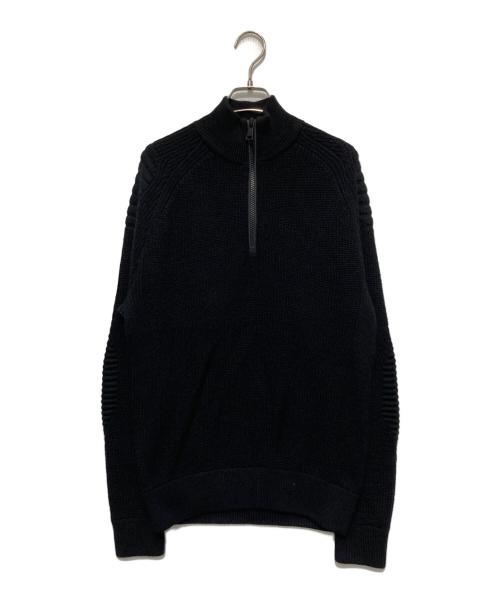 RLX RALPH LAUREN（アールエルエックスラルフローレン）RLX RALPH LAUREN (アールエルエックスラルフローレン) ハーフジップニット ブラック サイズ:Sの古着・服飾アイテム