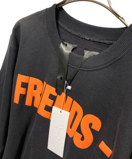 LIVE VLONE DIE VLONE（ヴィーロン）LIVE VLONE DIE VLONE (ヴィーロン) ロゴスウェット ブラック サイズ:XLの古着・服飾アイテム