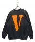 LIVE VLONE DIE VLONE (ヴィーロン) ロゴスウェット ブラック サイズ:XL：5000円