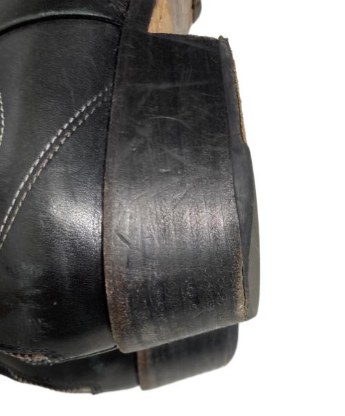 EARLE（アール）EARLE (アール) Minimal western boots/ウエスタンブーツ ブラック サイズ:40の古着・服飾アイテム
