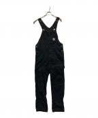 Carhartt WIPカーハート ワーク イン プログレス）の古着「BIB OVERALL」｜ブラック