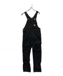 Carhartt WIP（カーハート ワーク イン プログレス）の古着「BIB OVERALL」｜ブラック