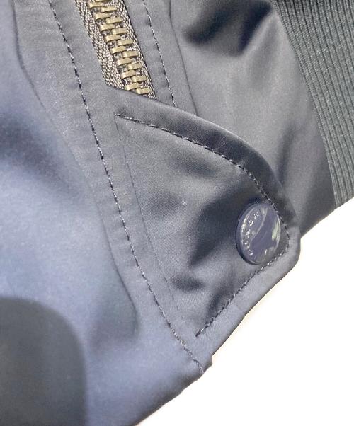 COACH（コーチ）COACH (コーチ) MA-1 ファー付中綿ジャケット ネイビー サイズ:XSの古着・服飾アイテム