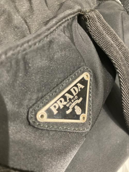 PRADA（プラダ）PRADA (プラダ) ナイロン スモールボストン ブラックの古着・服飾アイテム