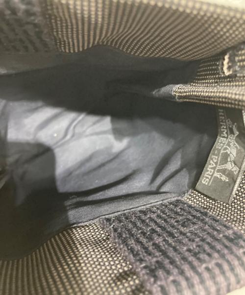 HERMES（エルメス）HERMES (エルメス) ショルダーバッグ グレー×ネイビーの古着・服飾アイテム