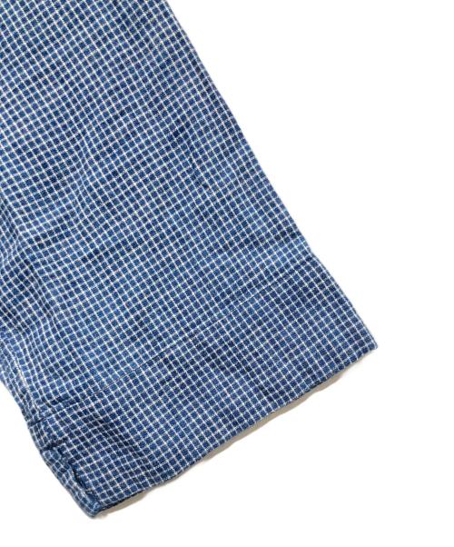45rpm（45アールピーエム）45rpm (45アールピーエム) チェック切替ワンピース ネイビー サイズ:2の古着・服飾アイテム