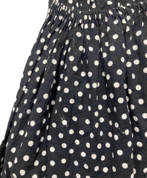 TAO COMME des GARCONS（タオ コムデギャルソン）TAO COMME des GARCONS (タオ コムデギャルソン) ドットスカート ブラック サイズ:Sの古着・服飾アイテム