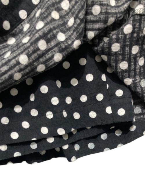 TAO COMME des GARCONS（タオ コムデギャルソン）TAO COMME des GARCONS (タオ コムデギャルソン) ドットスカート ブラック サイズ:Sの古着・服飾アイテム