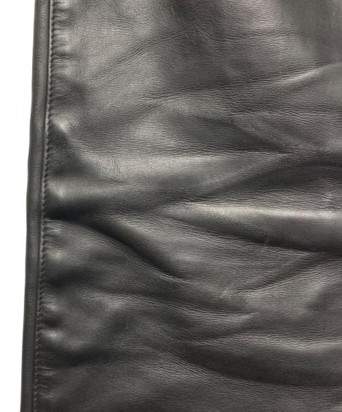 Schott（ショット）Schott (ショット) 600 レザーパンツ ブラック サイズ:W32の古着・服飾アイテム