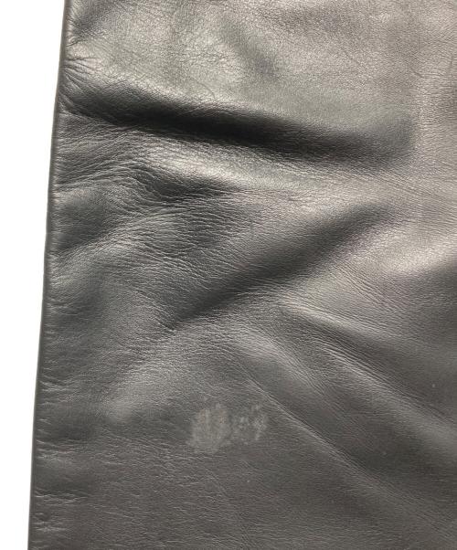 Schott（ショット）Schott (ショット) 600 レザーパンツ ブラック サイズ:W32の古着・服飾アイテム