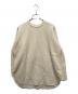 SACRA（サクラ）の古着「WOOLEN COTTON PO /ウールコットンプルオーバー」｜オフホワイト