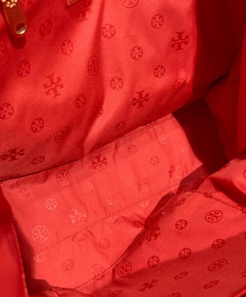 TORY BURCH（トリーバーチ）TORY BURCH (トリーバーチ) ELLA TOTE  トートバッグ POPPY ORANGEの古着・服飾アイテム