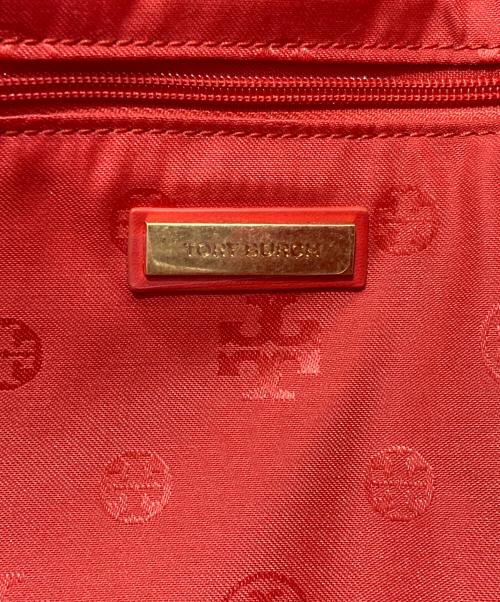 TORY BURCH（トリーバーチ）TORY BURCH (トリーバーチ) ELLA TOTE  トートバッグ POPPY ORANGEの古着・服飾アイテム