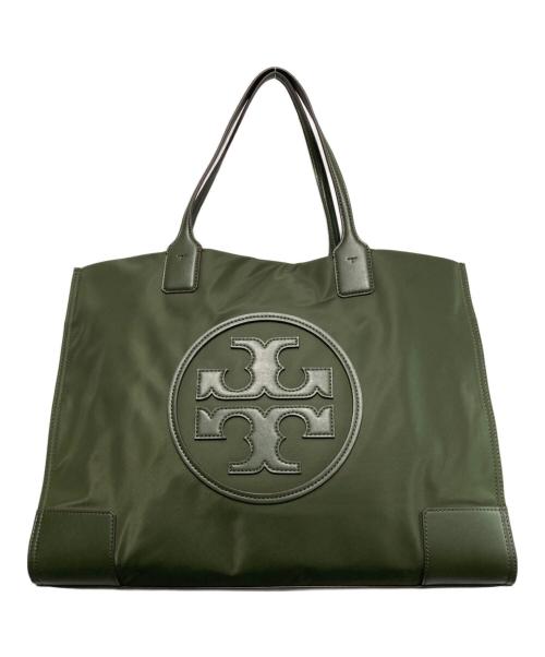TORY BURCH（トリーバーチ）TORY BURCH (トリーバーチ) ELLA TOTE/トートバッグ GRAPE LEAFの古着・服飾アイテム