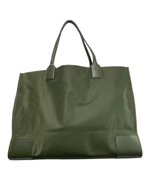 TORY BURCH（トリーバーチ）TORY BURCH (トリーバーチ) ELLA TOTE/トートバッグ GRAPE LEAFの古着・服飾アイテム