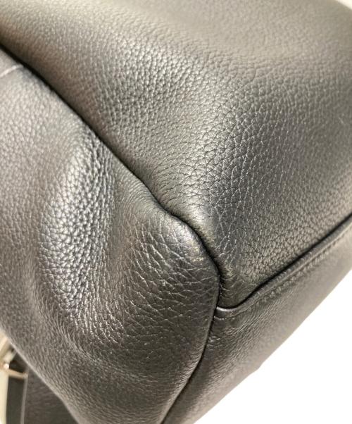 aucentic（オーセンティック）aucentic (オーセンティック) フルグレインレザーバックパック ブラックの古着・服飾アイテム