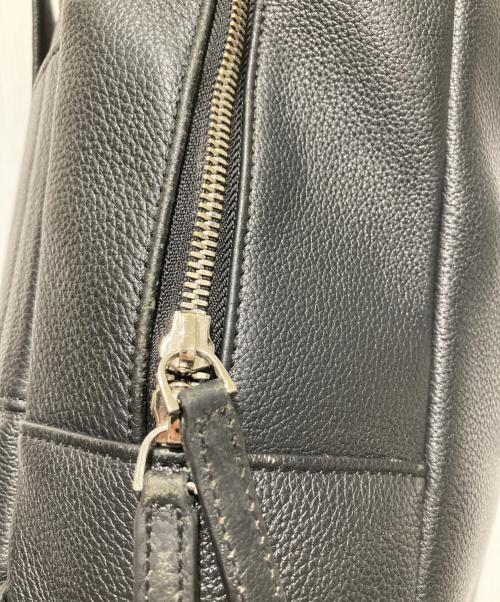 aucentic（オーセンティック）aucentic (オーセンティック) フルグレインレザーバックパック ブラックの古着・服飾アイテム
