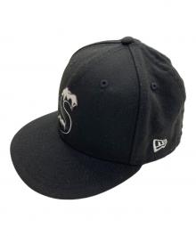 New Era×SUPREME（ニューエラ×シュプリーム）の古着「20AW Sロゴキャップ」｜ブラック