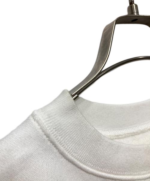 Maison Margiela（メゾンマルジェラ）Maison Margiela (メゾンマルジェラ) コットンジャージースウェットシャツ ホワイト サイズ:50の古着・服飾アイテム