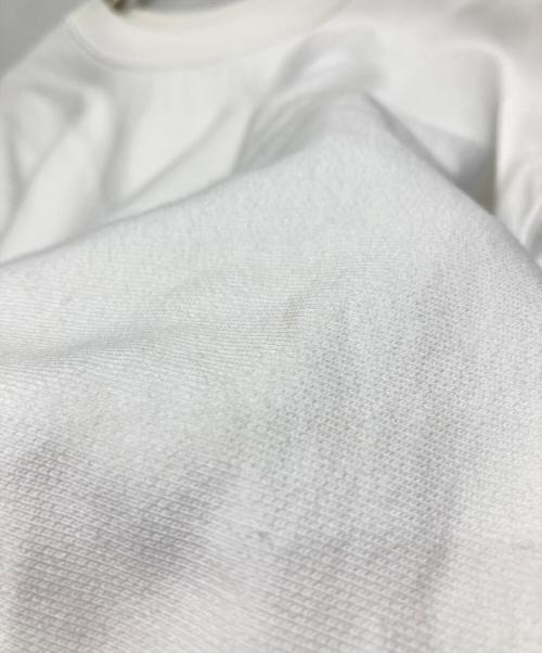 Maison Margiela（メゾンマルジェラ）Maison Margiela (メゾンマルジェラ) コットンジャージースウェットシャツ ホワイト サイズ:50の古着・服飾アイテム