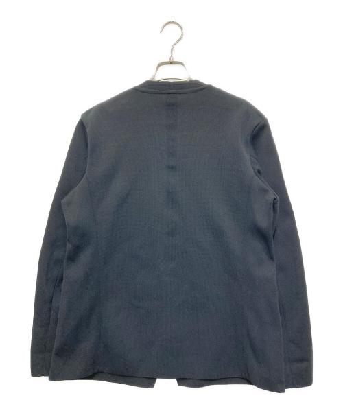 CFCL（シーエフシーエル）CFCL (シーエフシーエル) Milan Rib Double Breasted Collarless Jacket ネイビー サイズ:3の古着・服飾アイテム